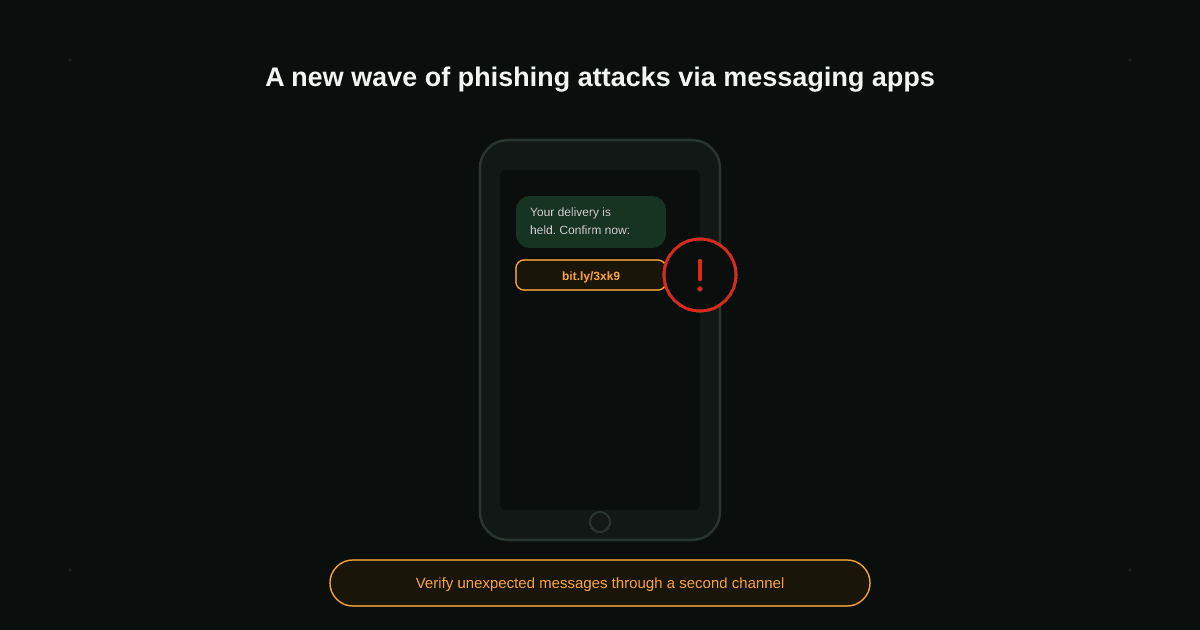 A New Wave of Phishing Attacks via Messaging Apps A New Wave of Phishing Attacks via Messaging Apps